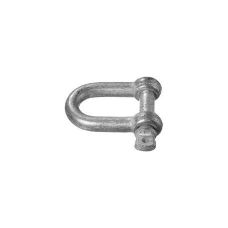 Manille droite galva 11.0mm-7/16 (Par 25)