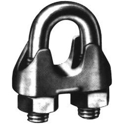 Serre-câble, similaire à DIN 741, acier galvanisé 11mm/M8 7/16 HP (Par 50)