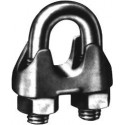 Serre-câble, similaire à DIN 741, acier galvanisé 11mm/M8 7/16 HP (Par 50)