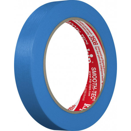 Ruban 3508 SMOOTH -TEC crêpe lisse bleu 18 mm x 50 m