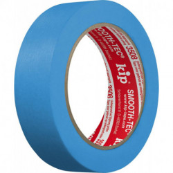 Ruban 3508 SMOOTH -TEC crêpe lisse bleu 30 mm x 50 m