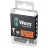 Embout Bit Impaktor 1/4 DIN 3126 C6.3 PZ3x25mm 10er Pack Wera