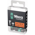 Embout Bit Impaktor 1/4 DIN 3126 C6.3 T40x25mm 10er Pack Wera