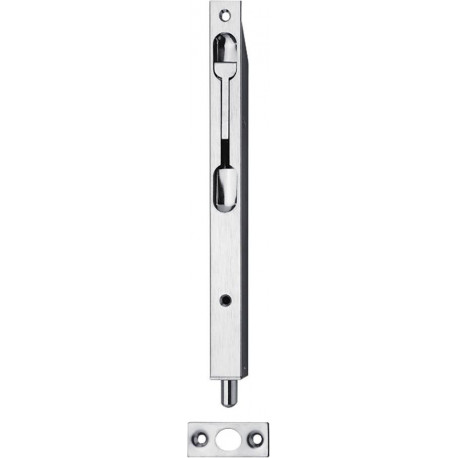 Boulon tubulaire Verrouillage de tuyaux 20x250x15mm en biais Levier. acier argent