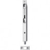 Boulon tubulaire Verrouillage de tuyaux 20x250x15mm en biais Levier. acier argent