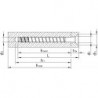 Vis d'ancrage MULTI-MONTI-plus F 7.5x75/10/25/40 A4 (Par 50)