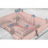Laser rotatif Cubus 210 S Set 150 cm Laserliner