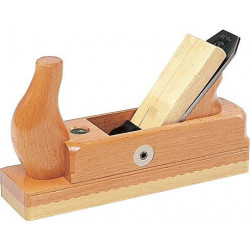 Rabot à lisser HW4-48 avec semelle en hêtre blanc ULMIA