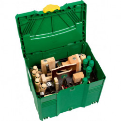 Set outils pour menuisier BGJ: Alu-Line - 30 unités - Systainer