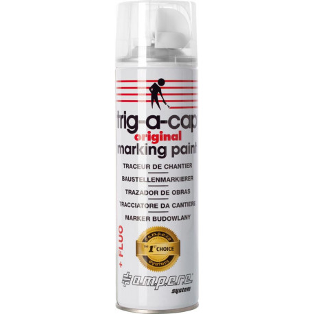 Aérosol de marquage de construction t-a-c 500ml blanc