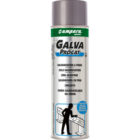 Spray zinc Galva Procat 500 ml super brillant