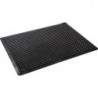 Tapis anti-fatigue SBR/NR. le noir. clous ronds. 15mm 9330x900mm