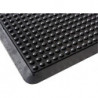 Tapis anti-fatigue SBR/NR. le noir. clous ronds. 15mm 9330x900mm