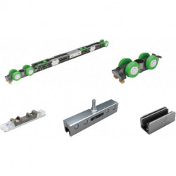 OPK Spaceship Kit W pour porte en bois 2050mm 47 79mmSET