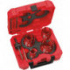 Set Scie cloche BIG HAWG 35/44/51/57/68/76mm Milw 10 pièces