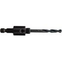 Adaptateur cloche Scie Ø9.5mm hexagone Milwaukee 1 Unité pour cloches Scie jusqu'à 30mm
