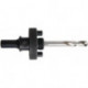 Adaptateur cloche Scie Ø9.5mm hexagone Milwaukee 1 Unité pour cloches Scie à partir de 32mm