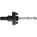 Adaptateur cloche Scie Ø9.5mm hexagone Milwaukee 1 Unité pour cloches Scie à partir de 32mm