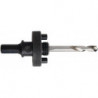 Adaptateur cloche Scie Ø9.5mm hexagone Milwaukee 1 Unité pour cloches Scie à partir de 32mm