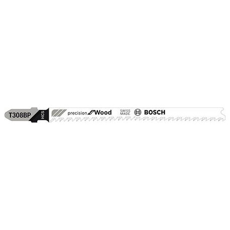 Lame de scie sauteuse a 5 Unité T 308 BP Bosch