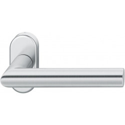 Partie de trou de poignée de porte profilée 09 1076.m.Ros..oval.F69