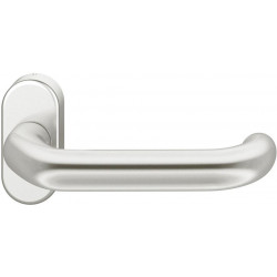 Poignée porte.VK9. 06 1146.m.Ros.oval.Alu F1