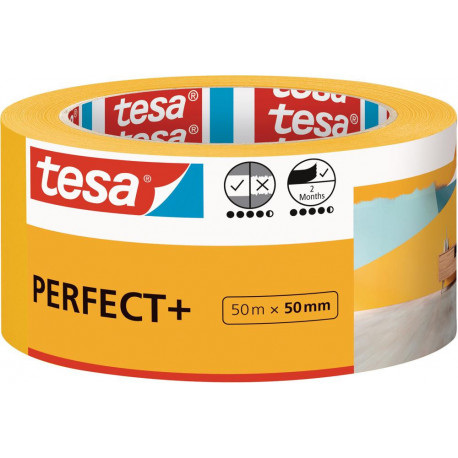Ruban de peintre tesa® Perfect+ 50m:50mm (Par 6)