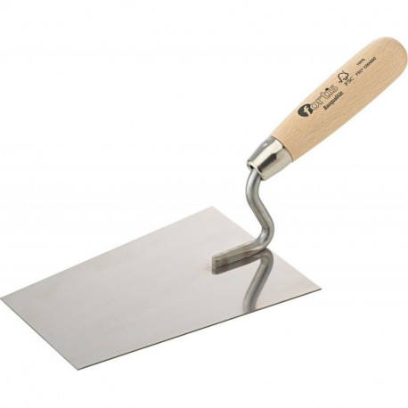 Truelle de maçon 180mm inoxydable Robuste FORTIS