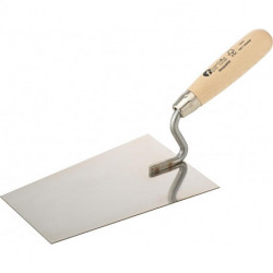 Truelle de maçon 200mm inoxydable Robuste FORTIS