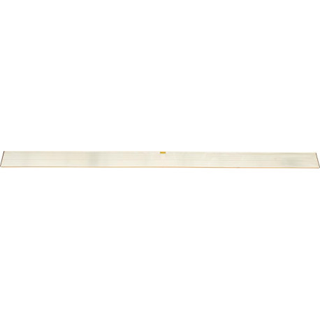 Règle pour chape 80x18mm avec 1. bulle - 3 m TOP qualité FORTIS