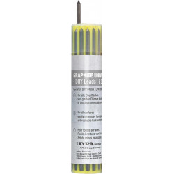 Jeu de mines de rechange universel graphite 2B (12 pcs.) Lyra