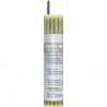 Jeu de mines de rechange universel graphite 2B (12 pcs.) Lyra