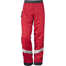 Jambières Forêt Form C Gr.L/XL rouge mit Reflex