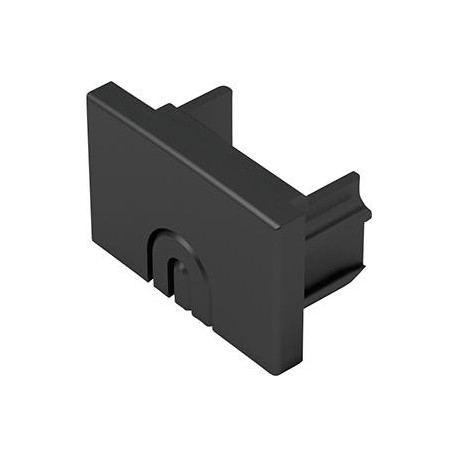 Profil LED ChannelLine D2 capuchon Set 2 Unité. noir