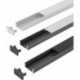 Profil ChannelLine D Profil opalL2m Alu-+ profil de couverture