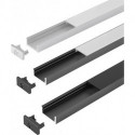 Profil ChannelLine D opal.10 SetL2m Alu-+ profil de couverture