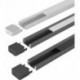 CL G1.black.dark 10Set L3m Alu-+ profil de couverture