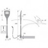 Lumière LED SwanLite 2er Set black nw12VDC 1.25W 1.7m M1 EVG