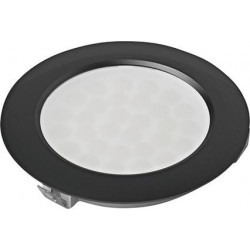 Spot LED EcoPower L noir ww12VDC. 3.2W. 1.8m LTG. M1