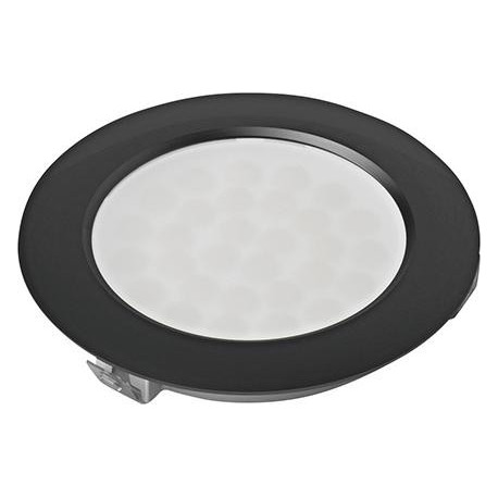 Spot LED EcoPower L noir ww12VDC. 3.2W. 1.8m LTG. M1