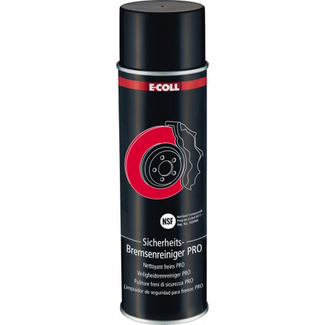 Nettoyant freins de sécurité PRO aérosol 500ml E-COLL WE (Par 12)