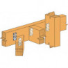Base de support en acier inoxydable ATFN75-150 (Par 10)