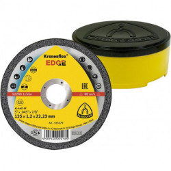 Disque à tronçonner EDGE Special125x1.2mm droit en coffret plastique KLINGSPOR (Par 25)