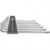 Set clé allen avec bout sphérique 7-unités 3/32-5/16 PB Swiss Tools