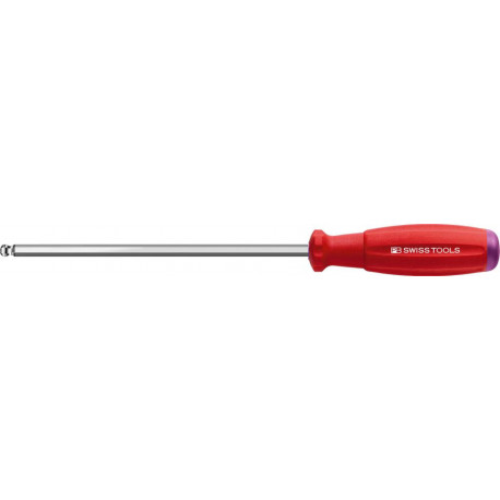 Tournevis 8206S Hexagonal 5x140mm avec tête sphérique SwissGrip PB Swiss Tools