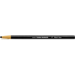 Stylo à cire à marquer Dixon Chine noir Lyra