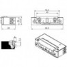 Gâche électrique 52B10 6-14V AC/DC Strom mech.A