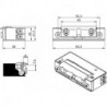 Gâche électrique FS 5UF0X10 9-24VAC/DC A.Strom