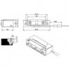 Gâche électrique 5UW4X10 12V DC Ruhestrom. IP68