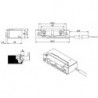 Gâche électrique 5UW1X10 9-24V AC/DC m.Ent. IP68